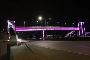 Kocaeli'de Dünya Prematüre Günü için ışıklandırma etkinliği düzenlendi