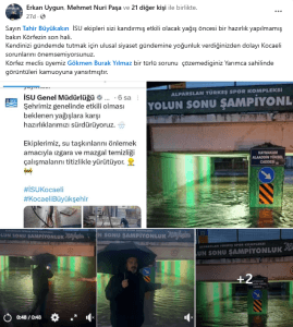 Körfez sular altında kaldı!