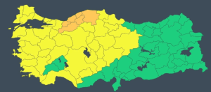 38 İle Sarı, 6 İle Turuncu Uyarı: Kar, Fırtına ve Sağanak Kapıda