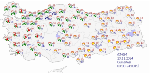 38 İle Sarı, 6 İle Turuncu Uyarı: Kar, Fırtına ve Sağanak Kapıda