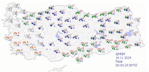 38 İle Sarı, 6 İle Turuncu Uyarı: Kar, Fırtına ve Sağanak Kapıda