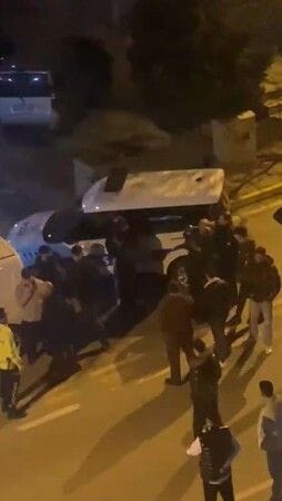 Alkollü Sürücü Drift Yaparken Polis Aracına Çarptı