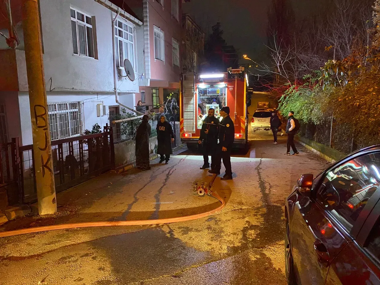 Aspiratörün Açık Unutulması Yangına Sebep Oldu