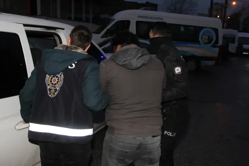 Kocaeli'de 16 adrese eş zamanlı operasyon