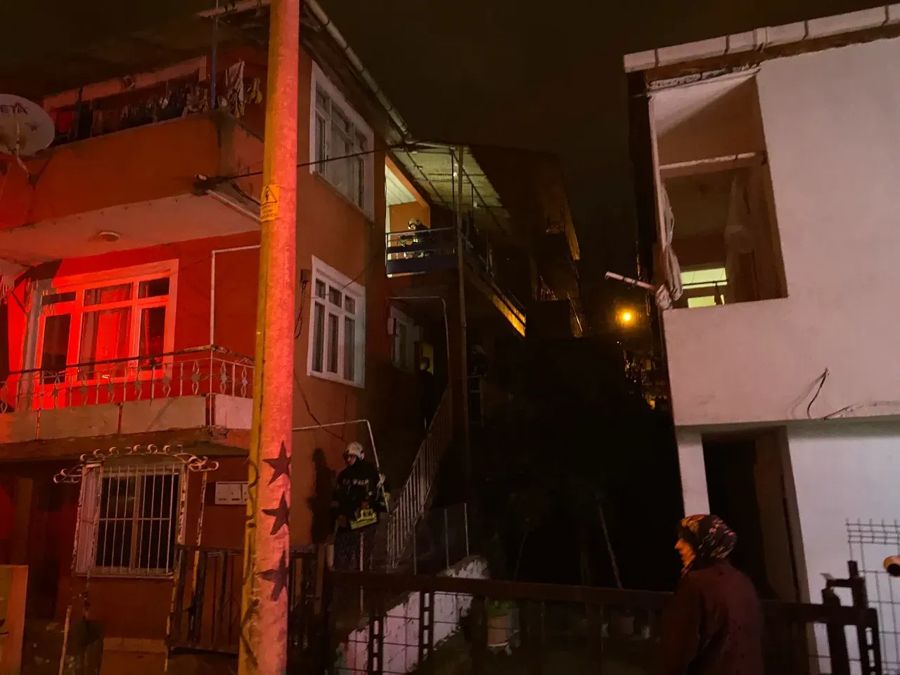 Aspiratörün Açık Unutulması Yangına Sebep Oldu