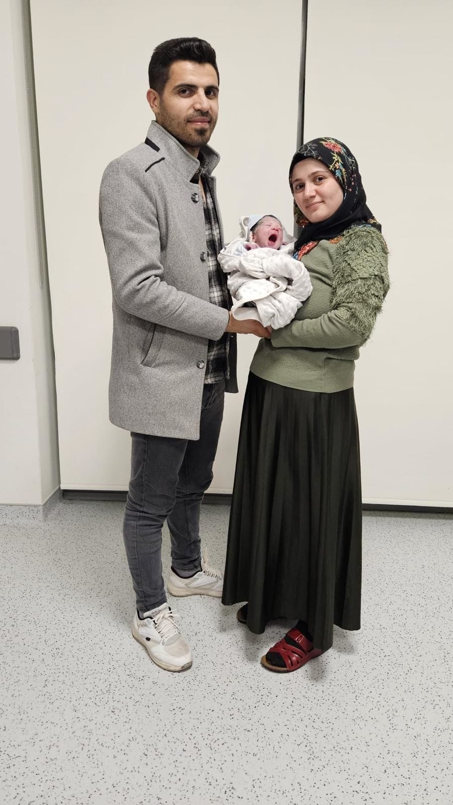 Kocaeli'de Yılın İlk Bebeği Dünyaya Geldi!