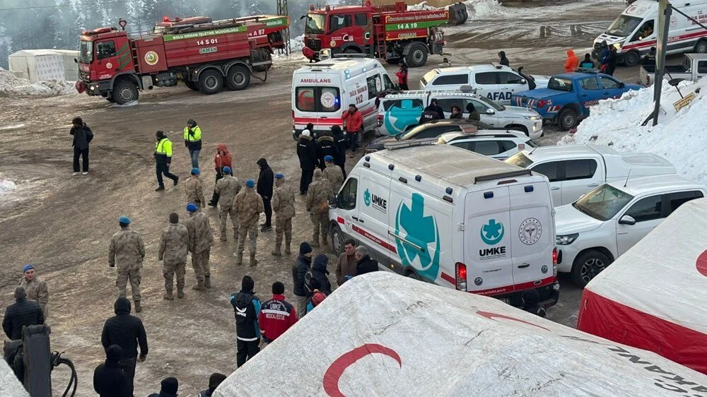 Kartalkaya’da Felaket: Otelde Yangın, Ölü ve Yaralılar Var