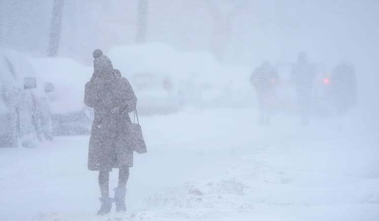 APTOPIX Winter Weather