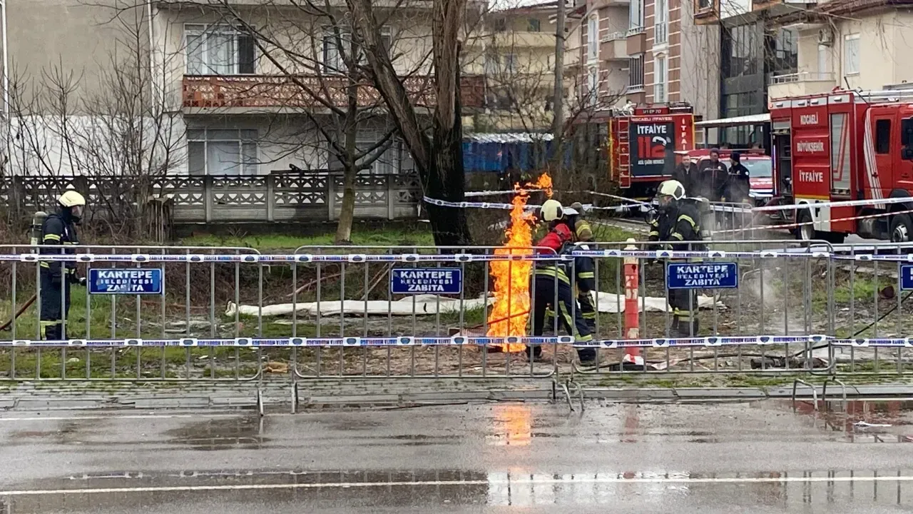 26 saattir yanıyordu, Söndürüldü
