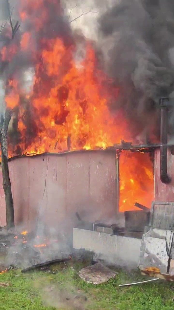 Başiskele’de Prefabrik Ev Alevlere Teslim Oldu