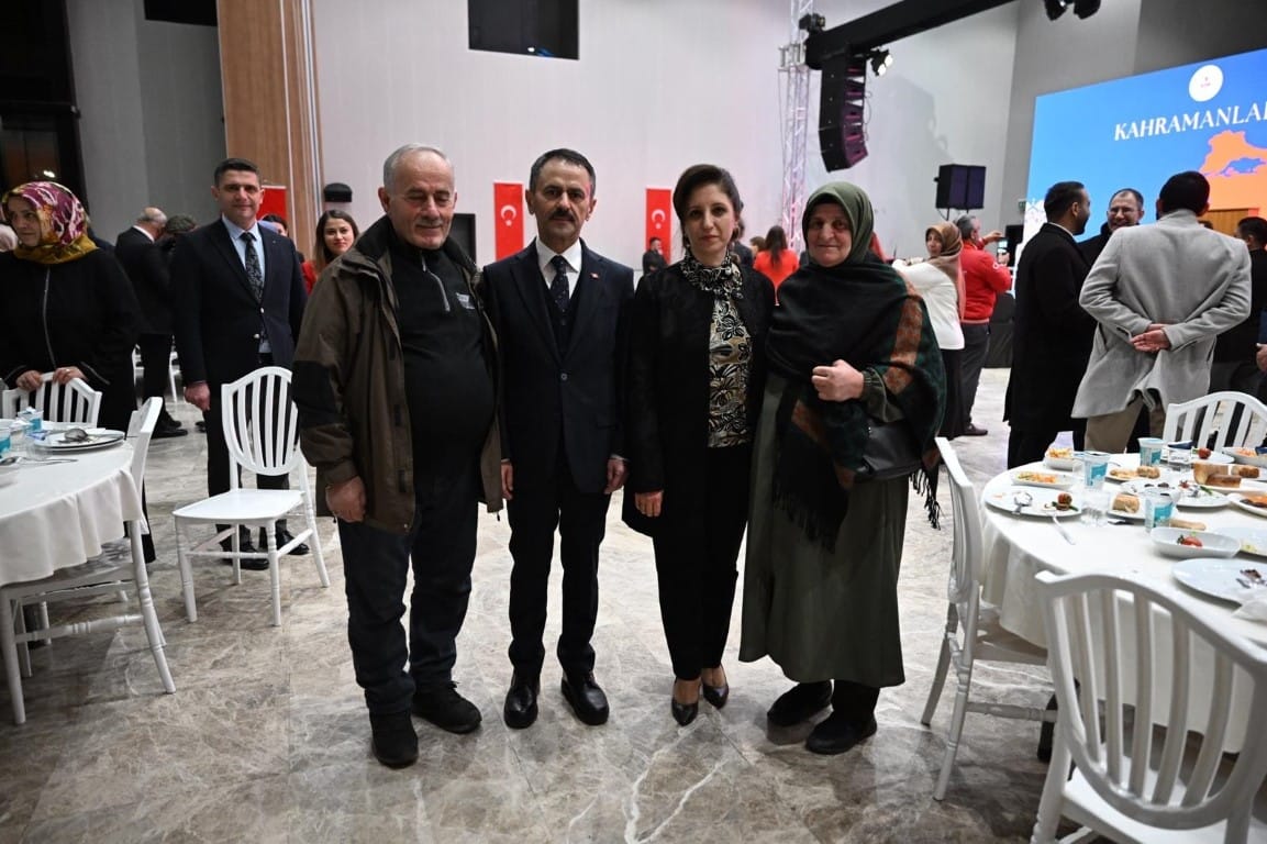 Aktaş Çifti ve Büyükakın, şehit ve gazi aileleri ile bir araya geldi