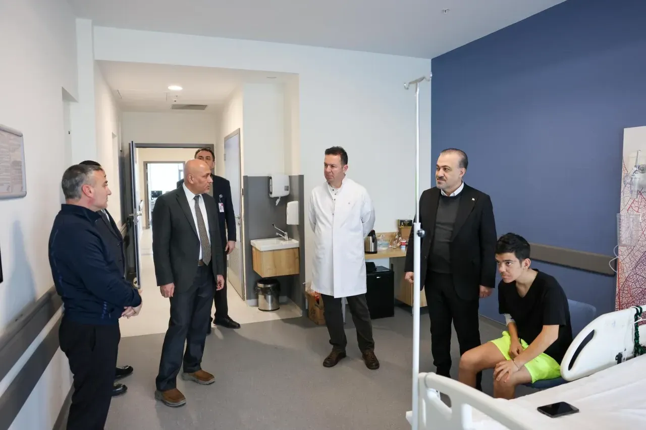 Başkan Talus’tan Efe’ye Destek Ziyareti