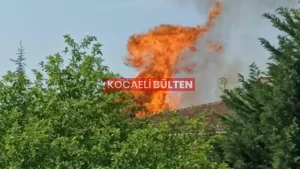 Kocaeli’de Lisede Çıkan Yangın Paniğe Neden Oldu: Eğitim Geçici Olarak Durduruldu